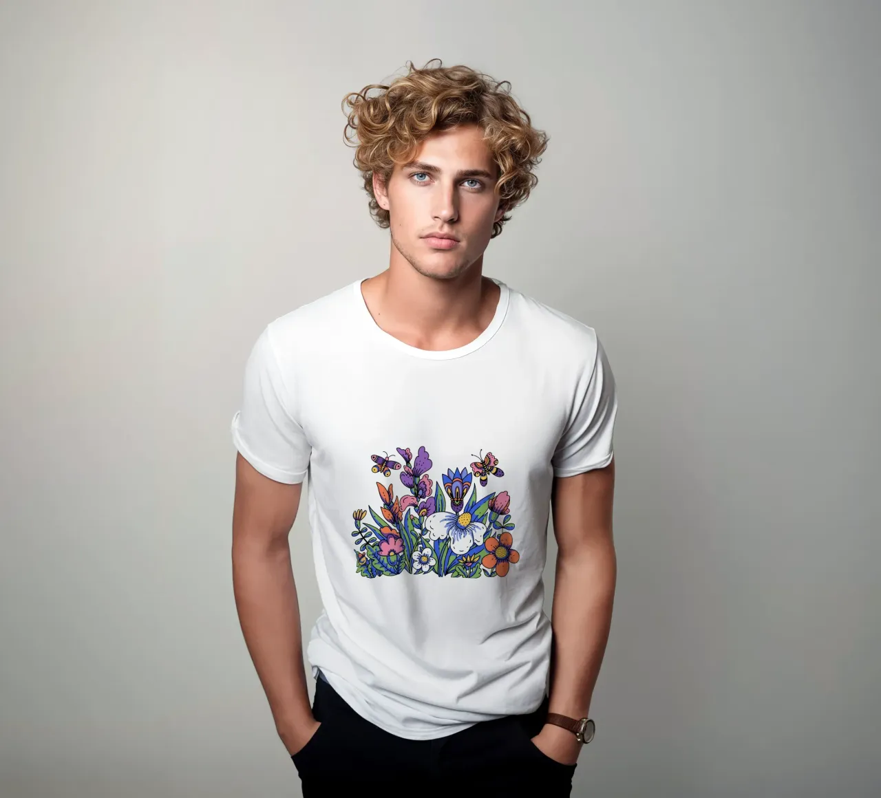 Fiori selvatici t-shirt da Mohs