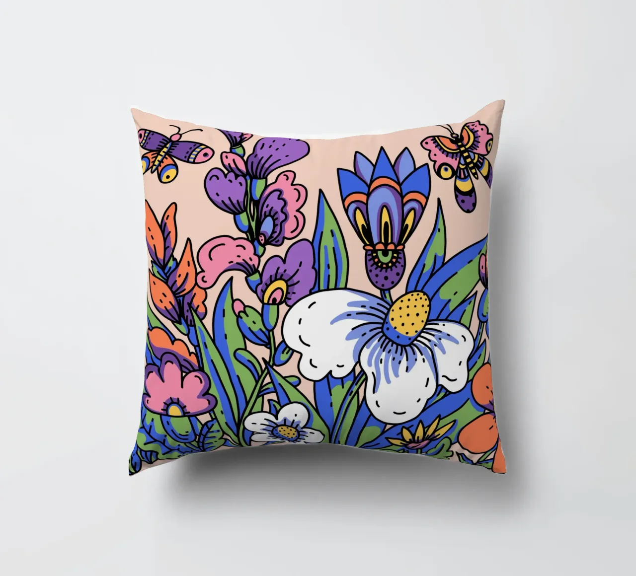 Fiori selvatici cuscino da Mohs