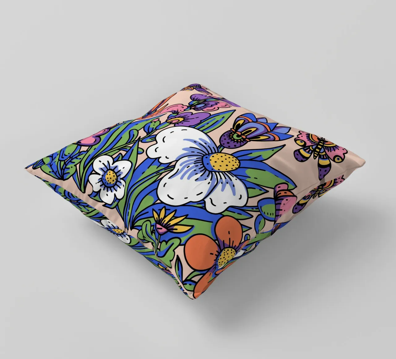 Fiori selvatici cuscino da Mohs