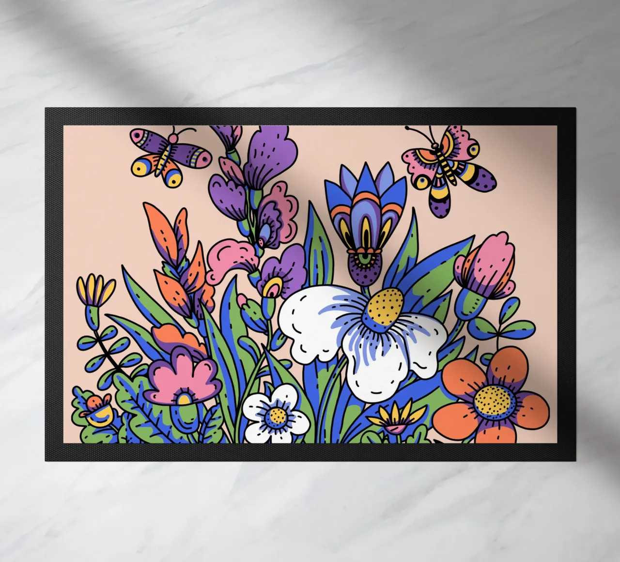 Fiori selvatici zerbino da Mohs