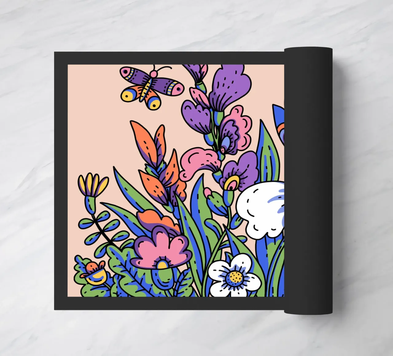 Fiori selvatici zerbino da Mohs