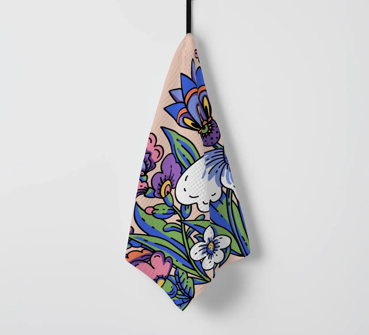 Fiori selvatici canovaccio da cucina da Mohs