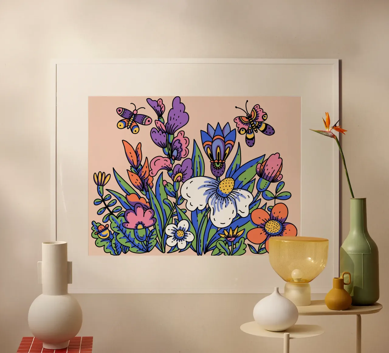 Fiori selvatici carta hahnemühle da Mohs