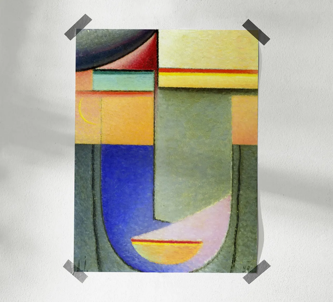 Alexej von Jawlensky - Abend Poster von ARTOTHEK