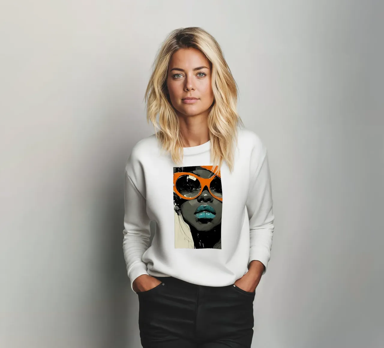 Minimalist Art Poster 631 sweatshirt by ahmiaLodri