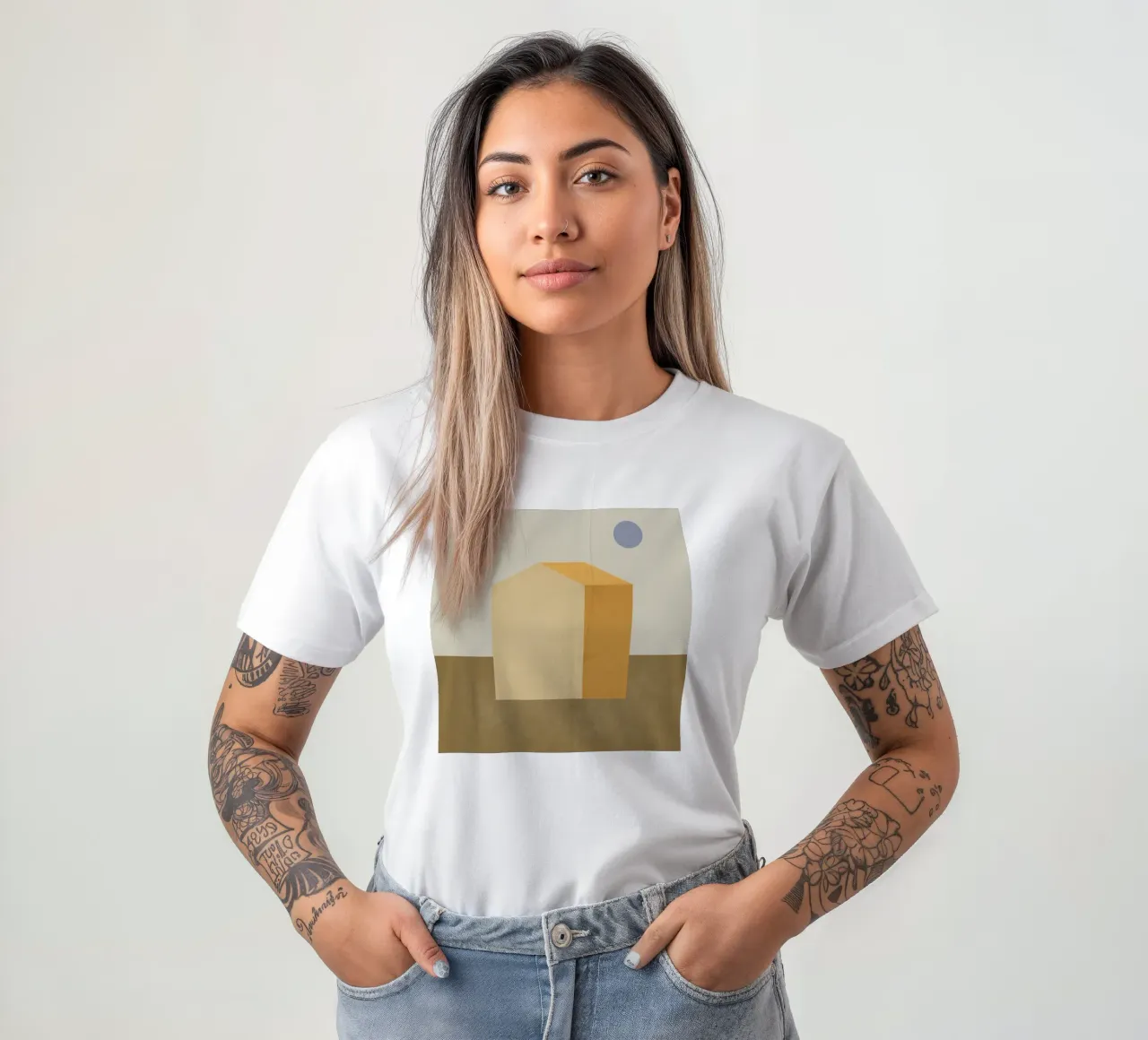 Tiny House #3 t-shirt by Alisa Galitsyna