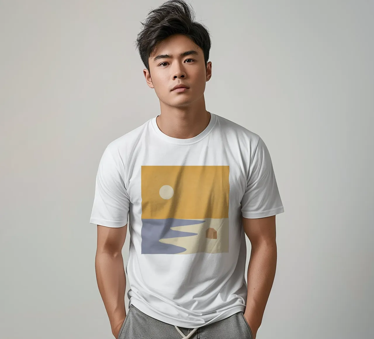 Piepklein huisje #2 t-shirt van Alisa Galitsyna