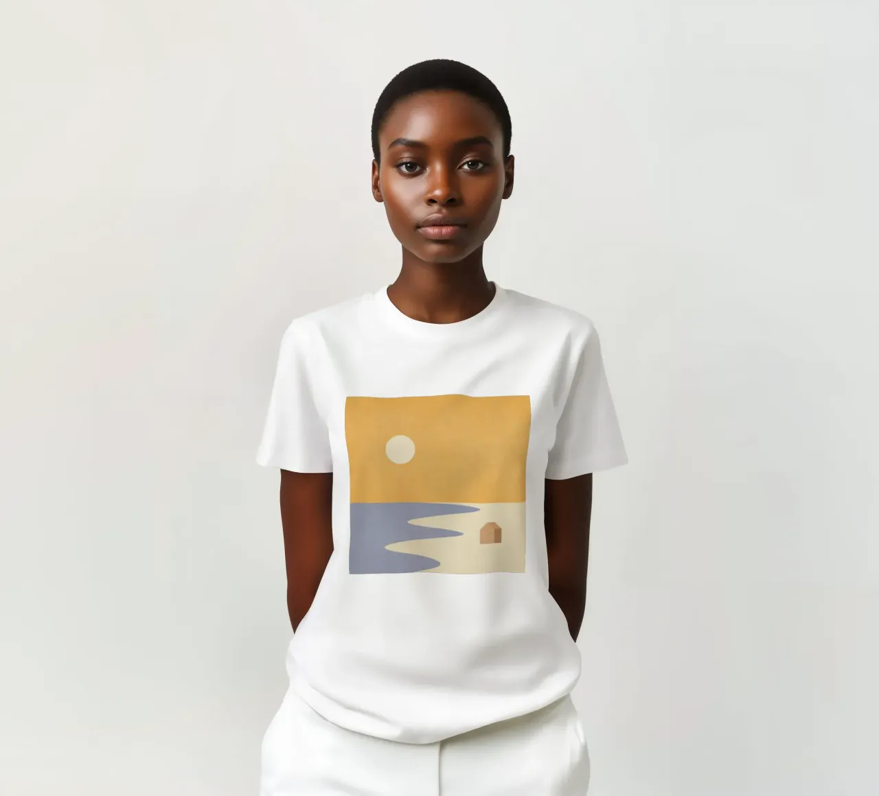 Piepklein huisje #2 t-shirt van Alisa Galitsyna