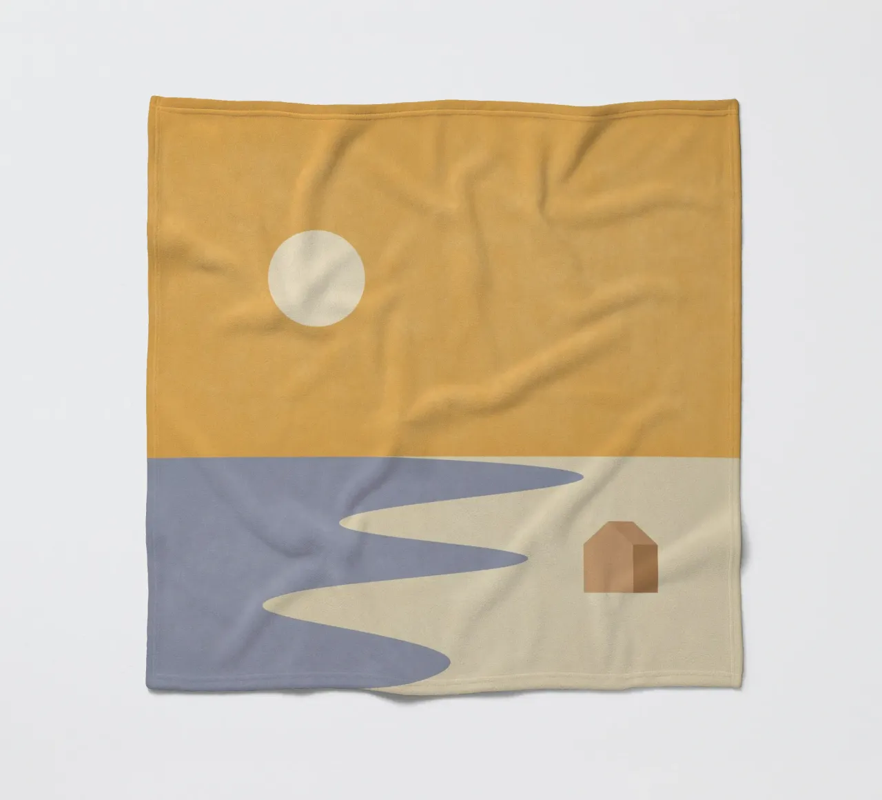 Winziges Haus #2 Fleecedecke von Alisa Galitsyna