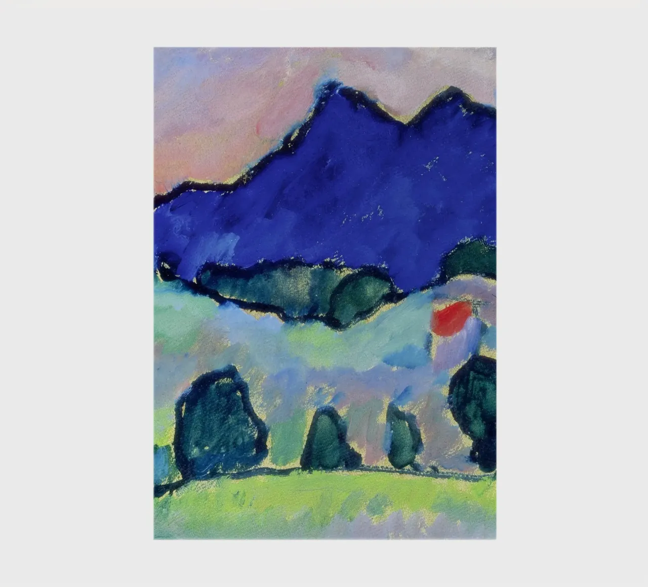 Alexej von Jawlensky - Blue Mountain notebook by ARTOTHEK