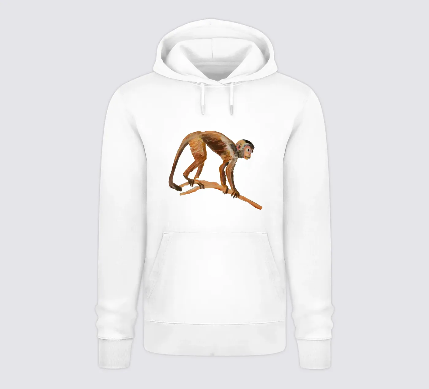Monkey hoodie by Femke Zwaan