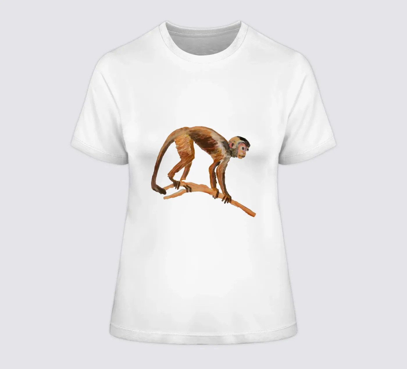Monkey t-shirt da donna da Femke Zwaan
