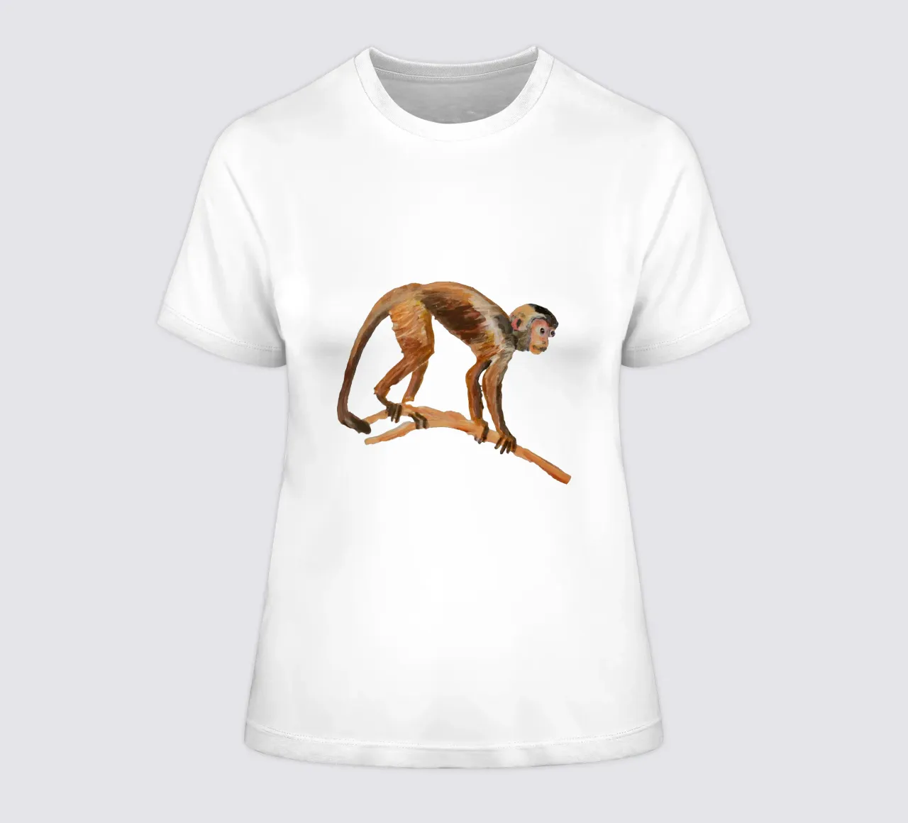 Monkey t-shirt da donna da Femke Zwaan