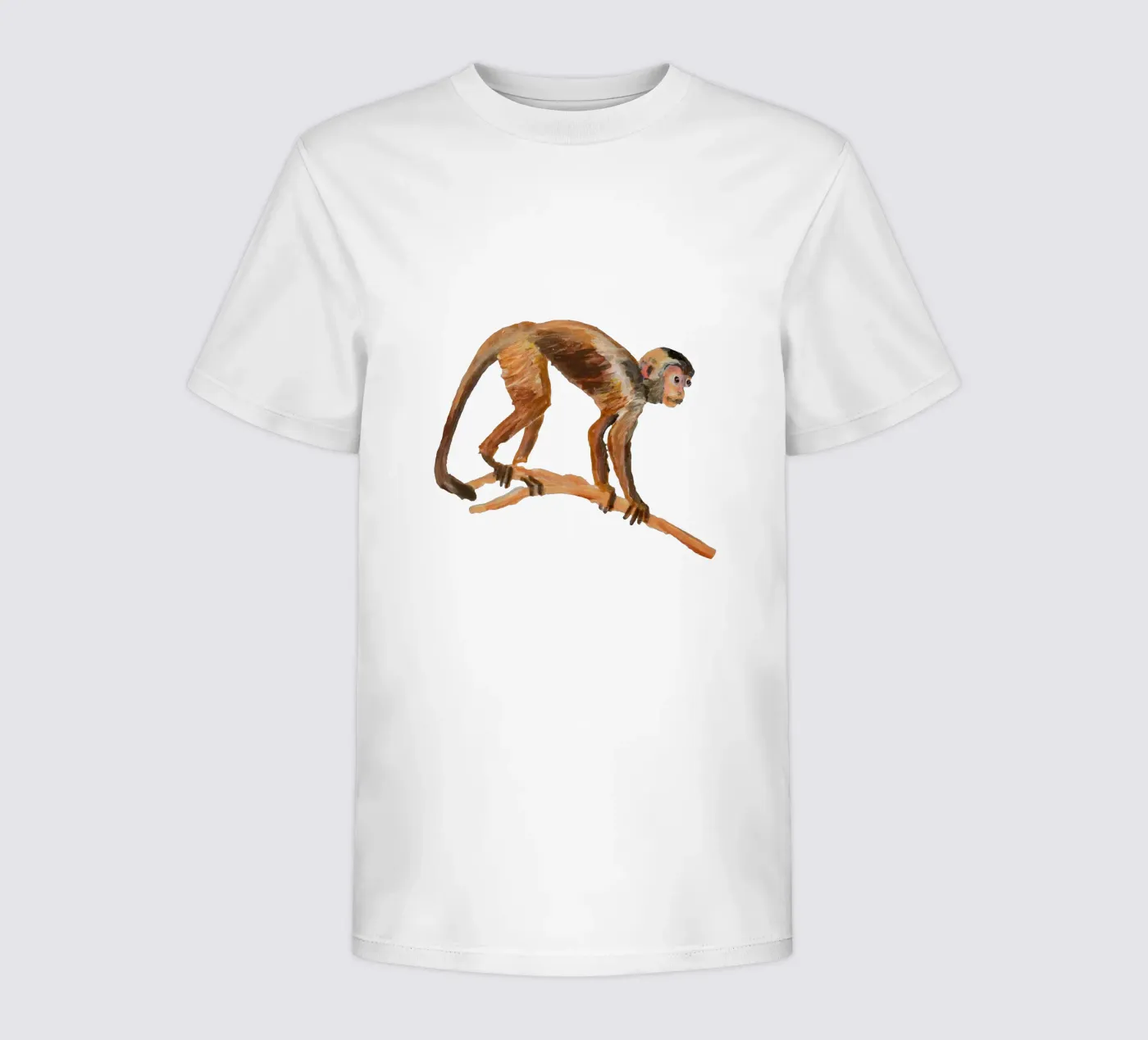 Monkey t-shirt bambini da Femke Zwaan