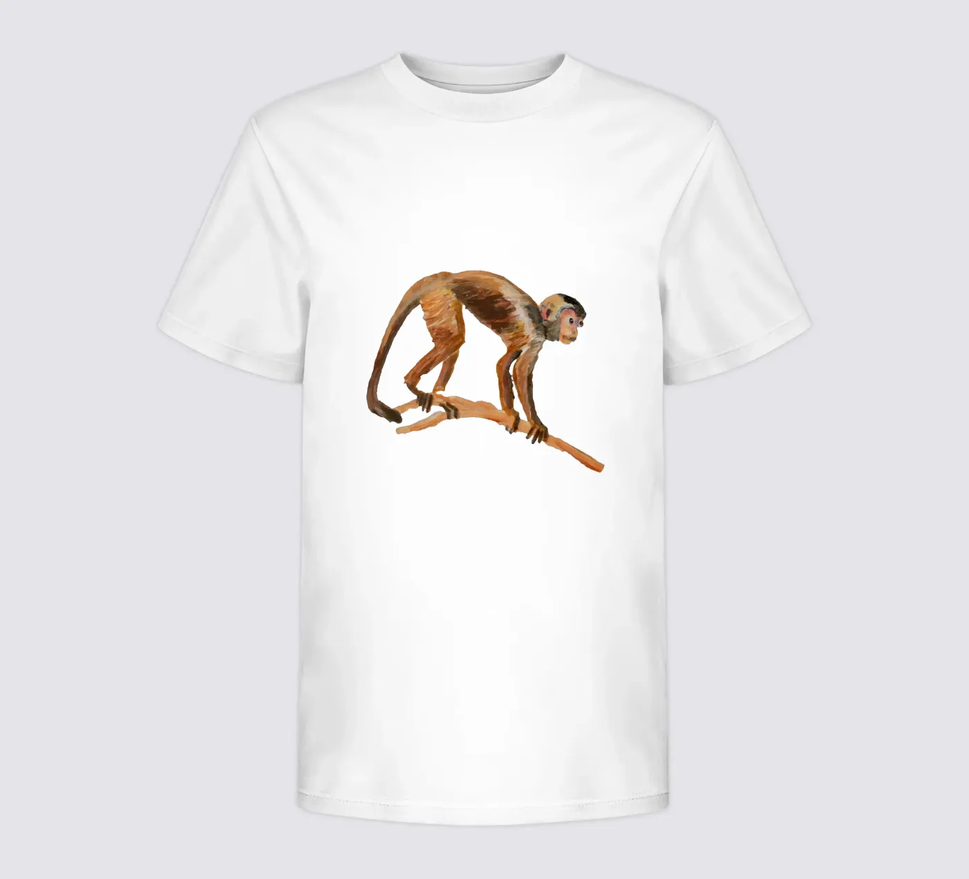 Monkey t-shirt bambini da Femke Zwaan