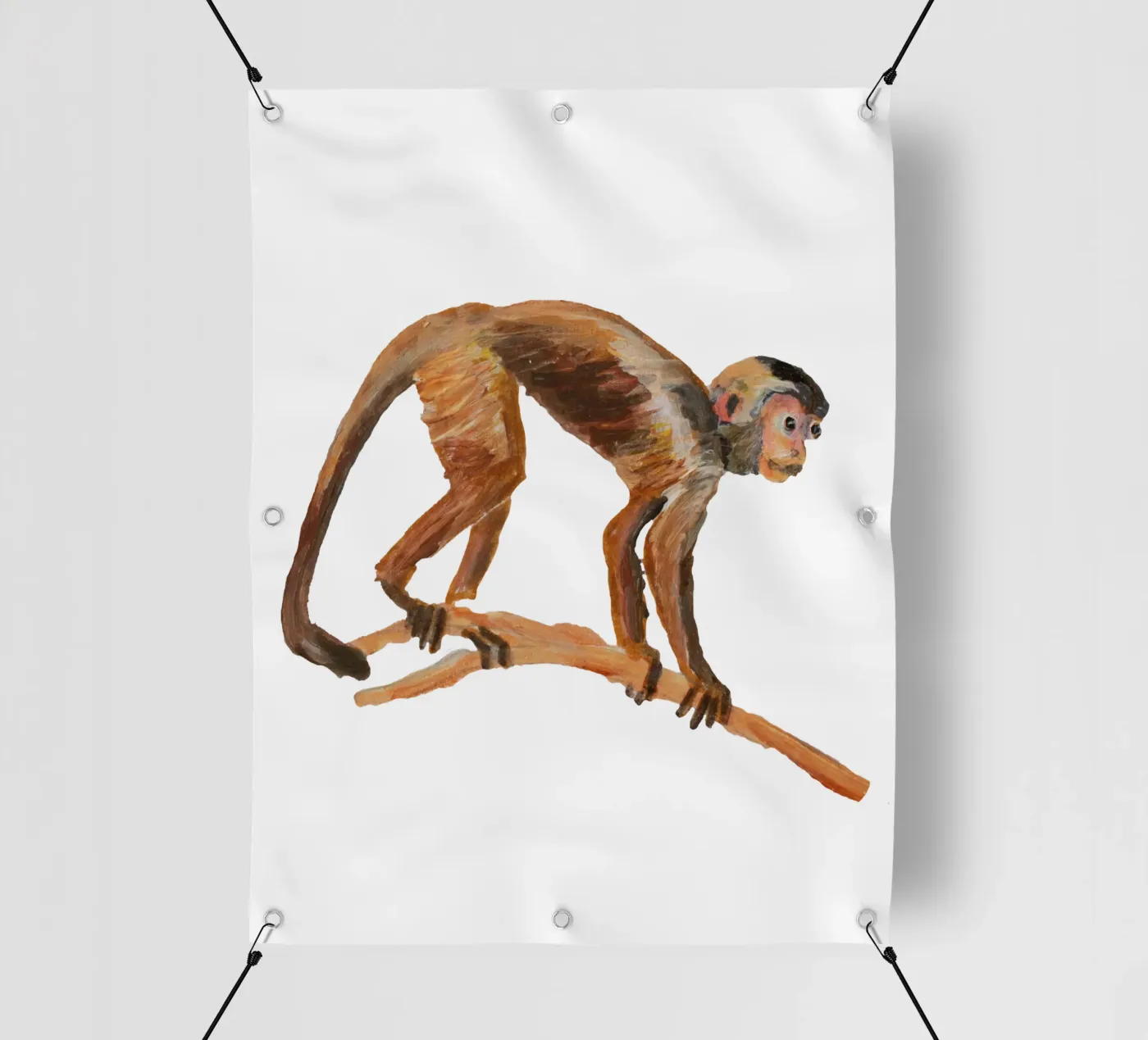 Monkey PVC Plane von Femke Zwaan