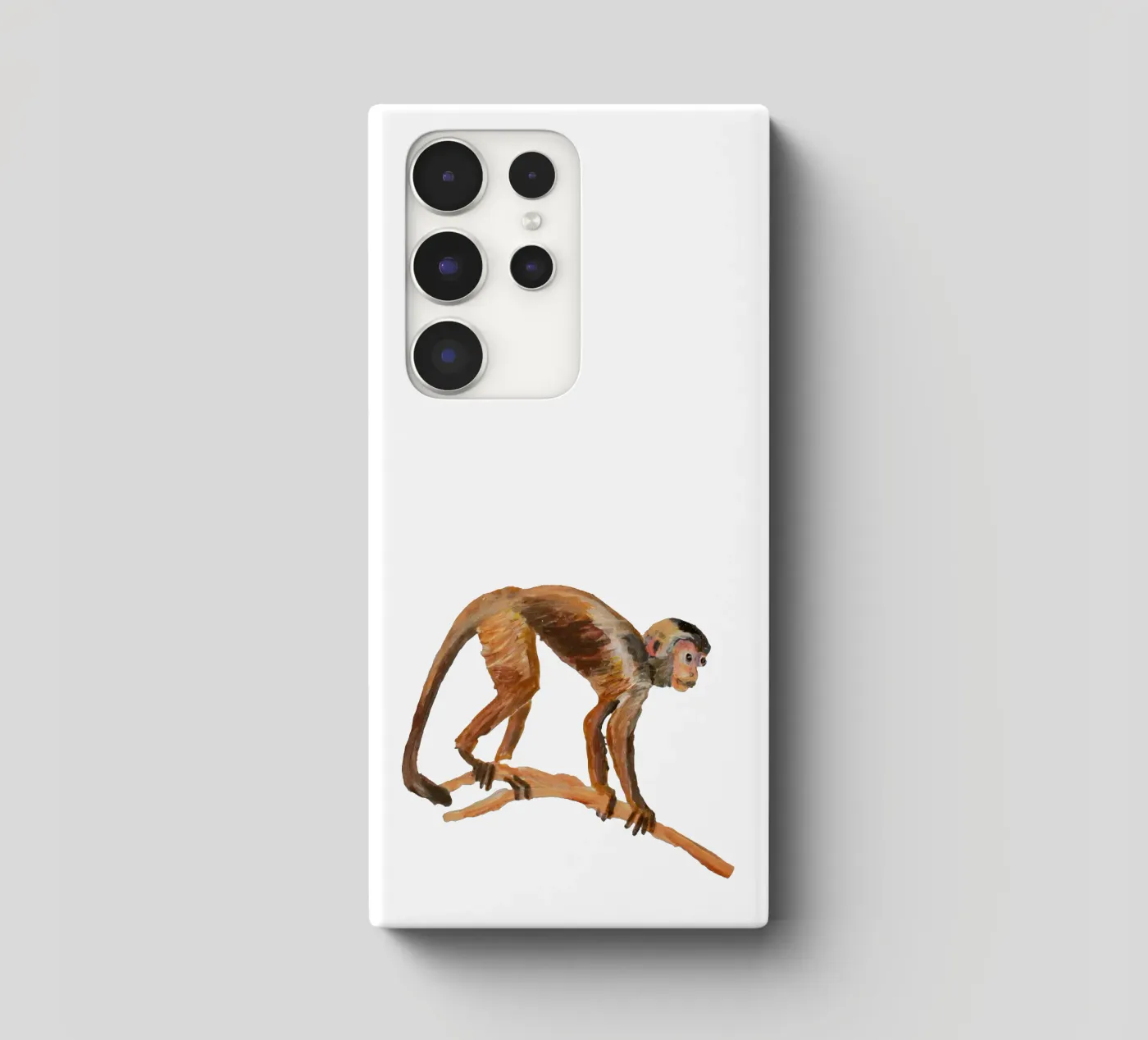 Monkey samsung hoesje van Femke Zwaan