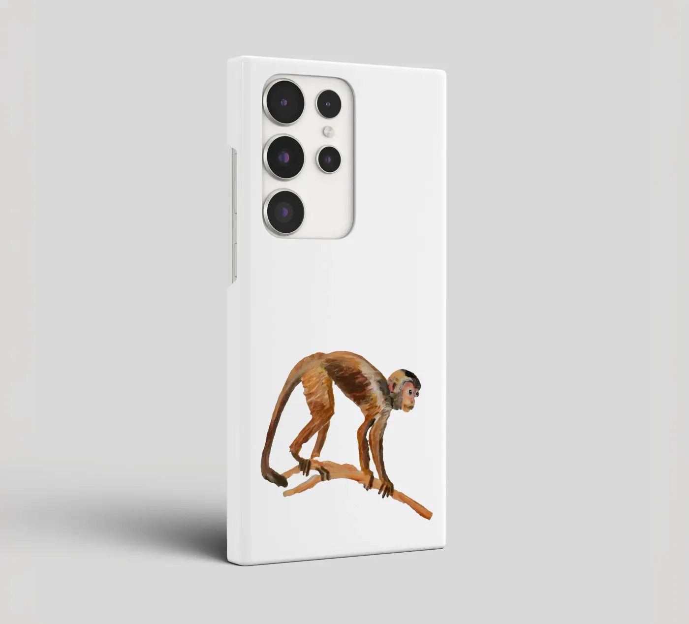 Monkey samsung hoesje van Femke Zwaan