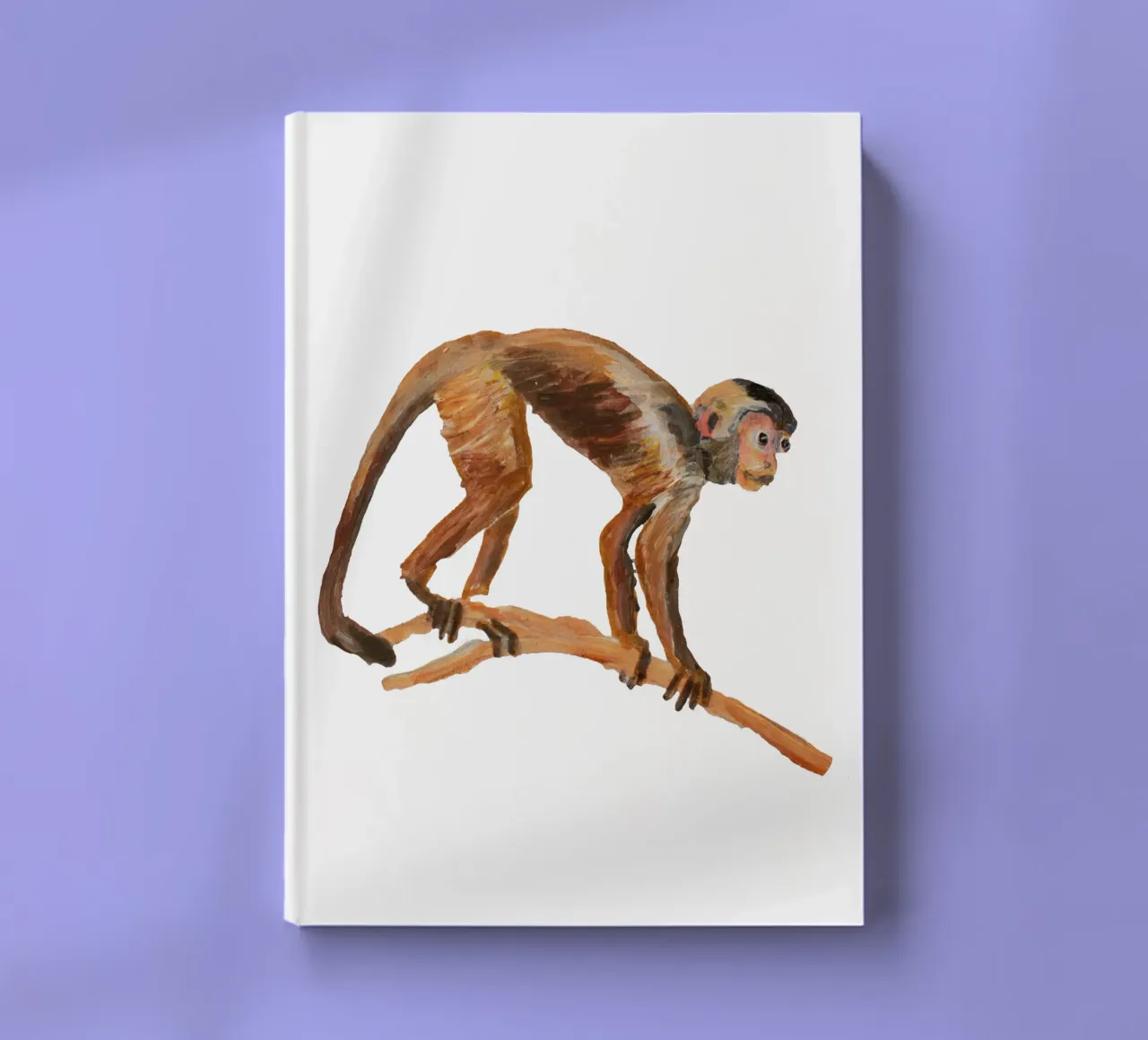 Monkey notebook by Femke Zwaan