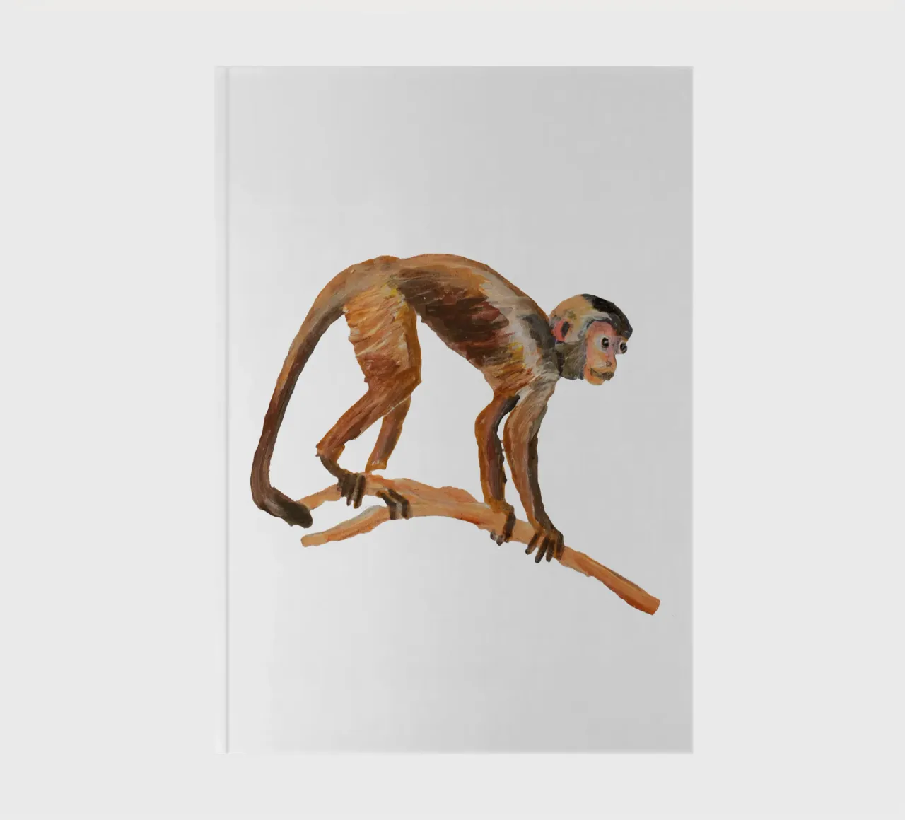 Monkey notebook by Femke Zwaan