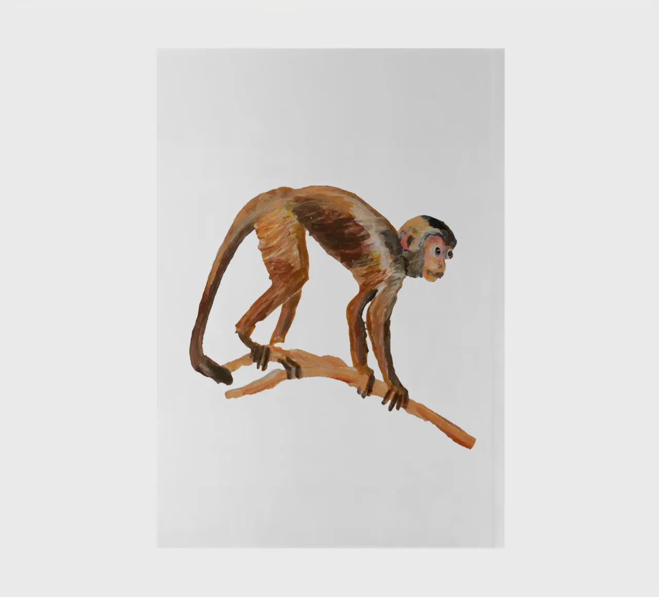 Monkey notebook by Femke Zwaan