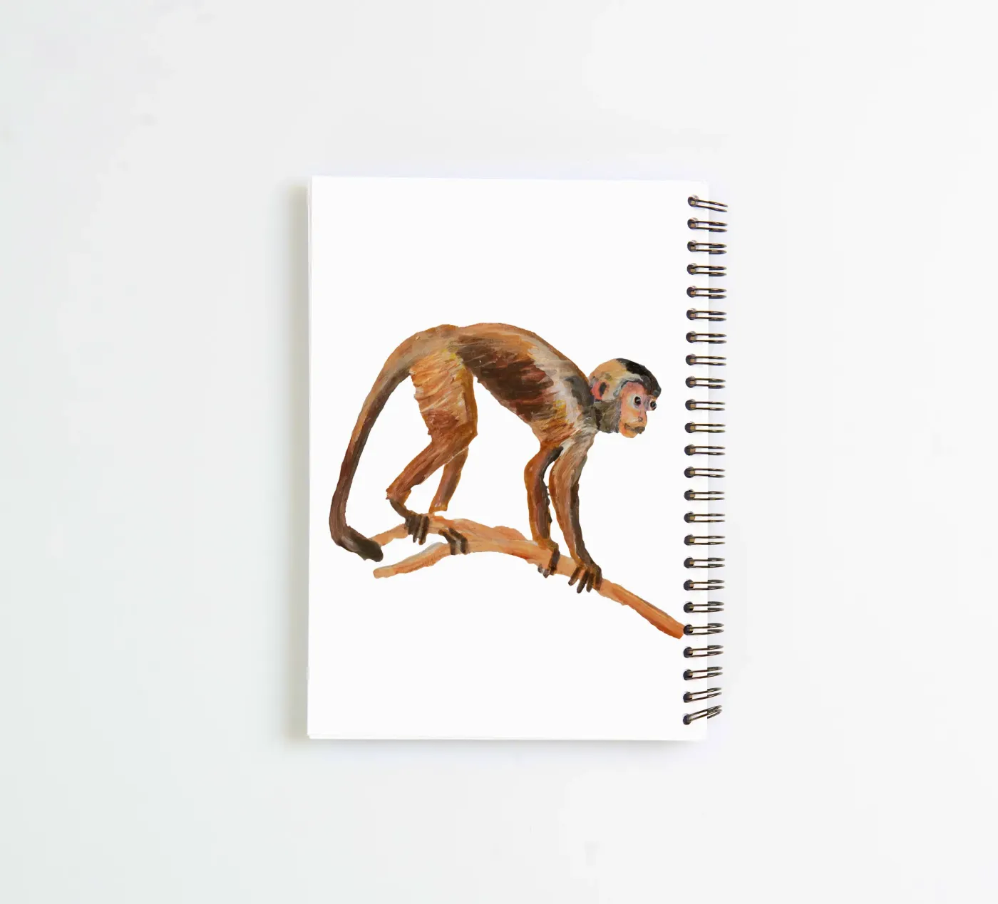 Monkey spiral notebook by Femke Zwaan
