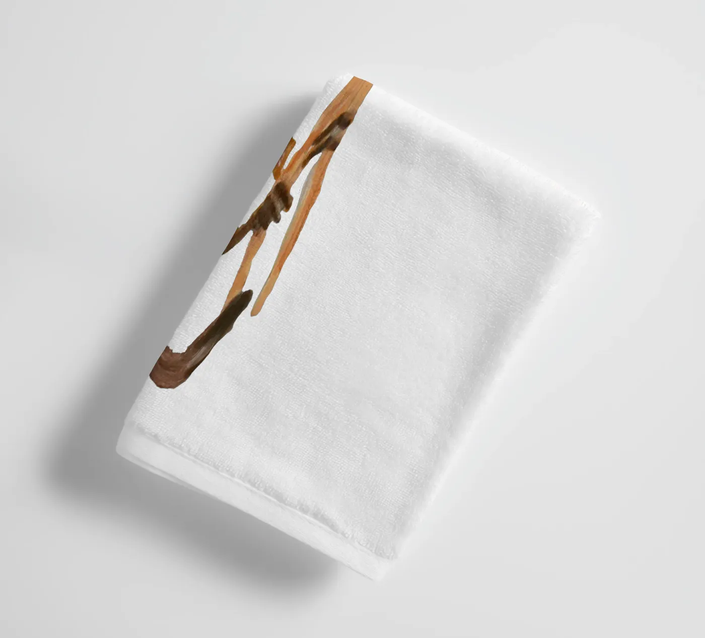 Monkey badhanddoek van Femke Zwaan