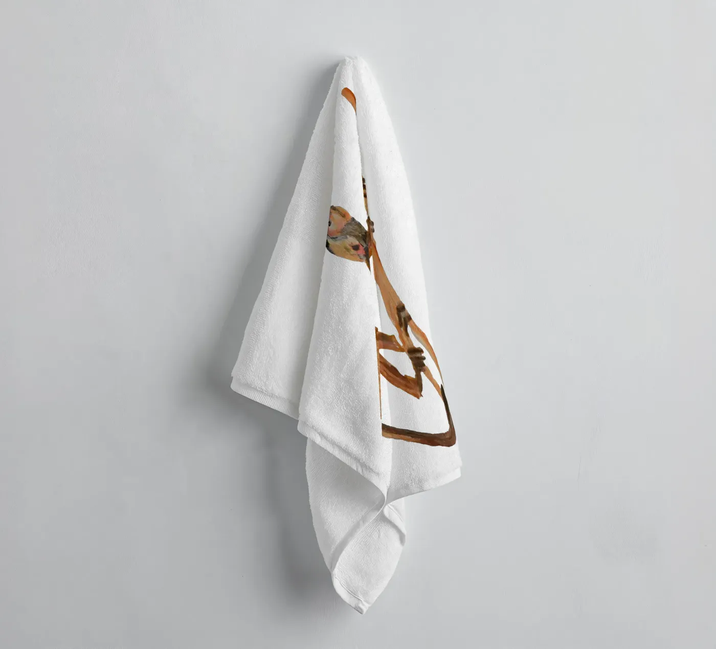 Monkey towel by Femke Zwaan