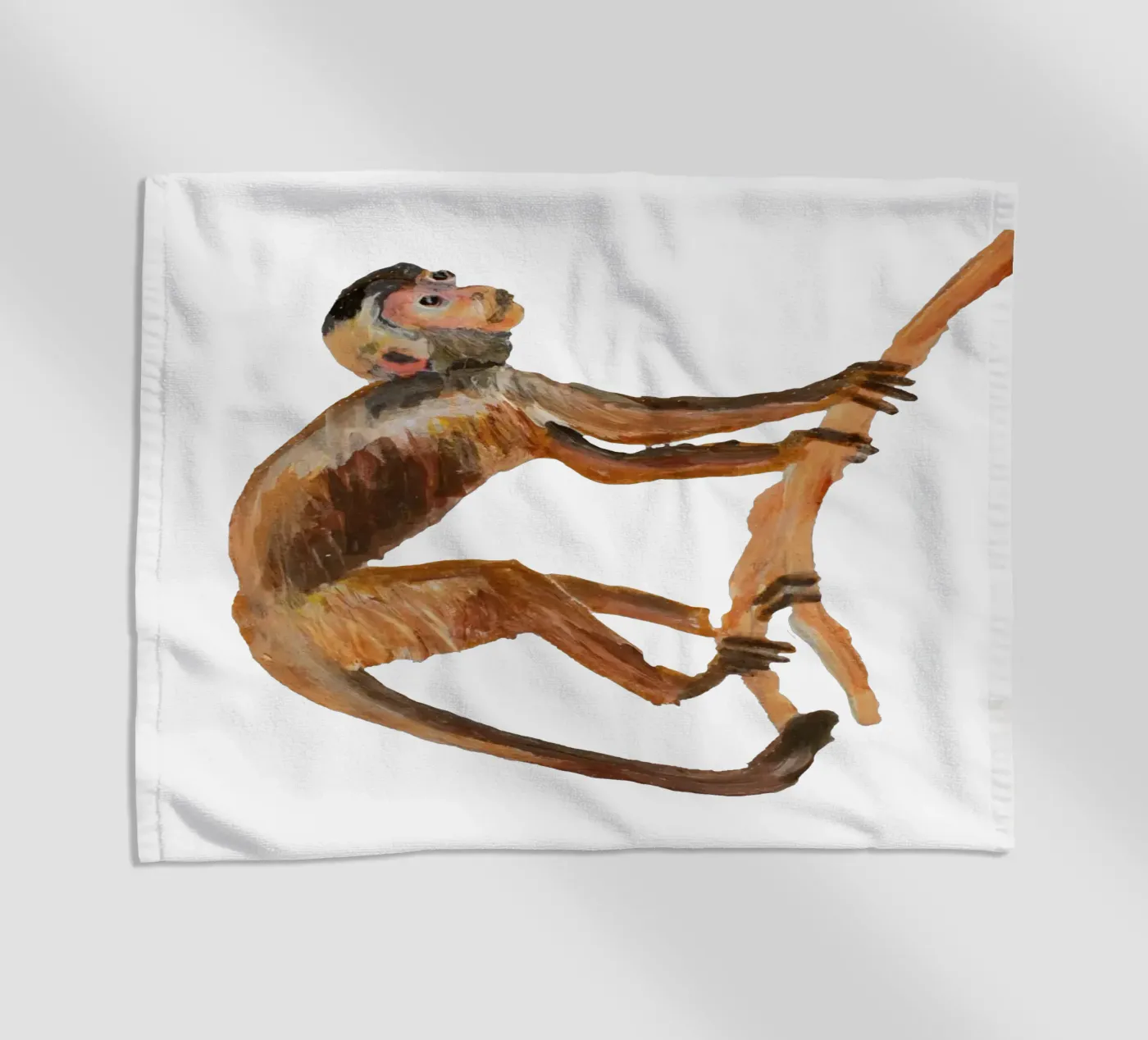 Monkey Strandtuch von Femke Zwaan
