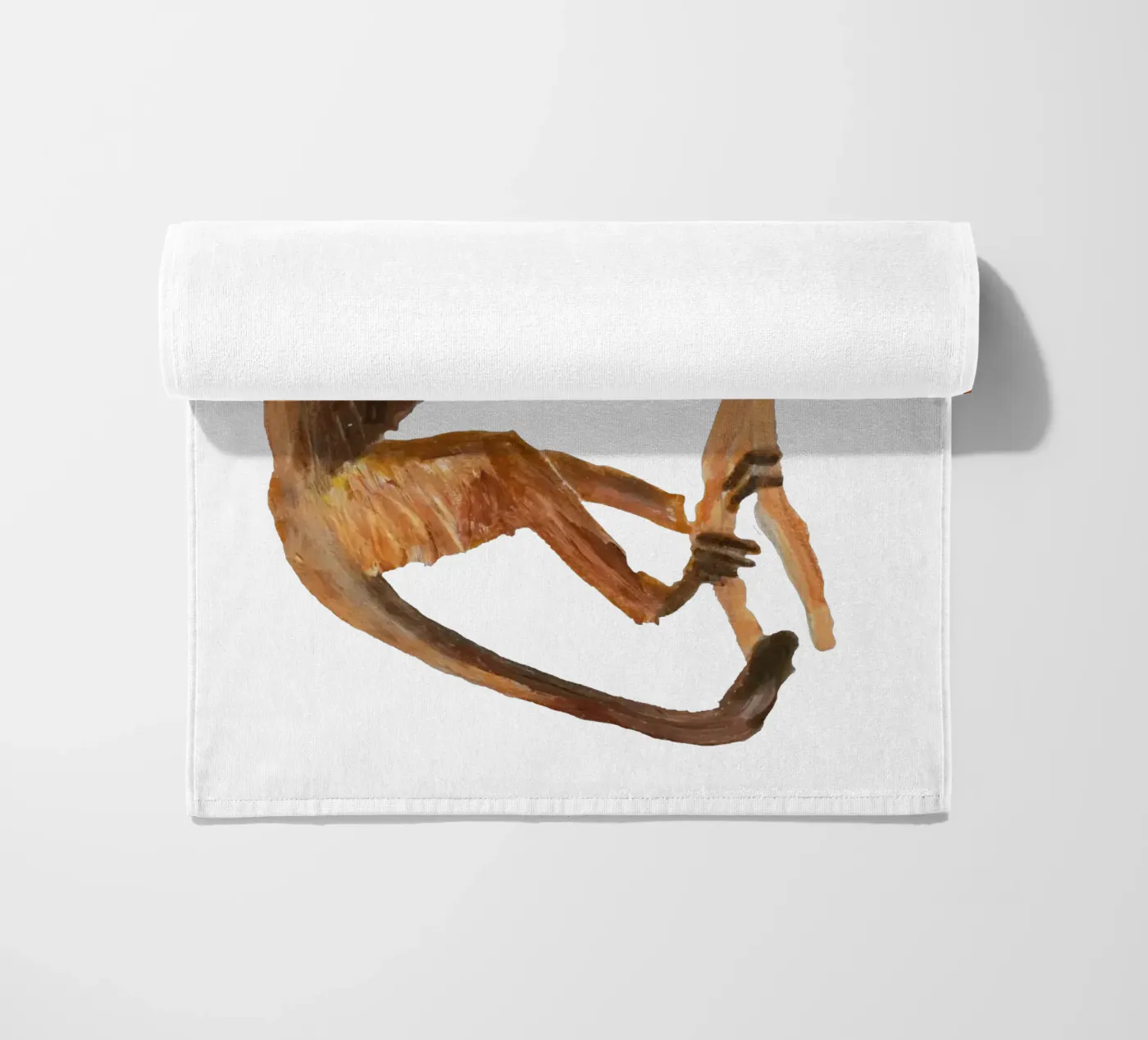 Monkey Strandtuch von Femke Zwaan