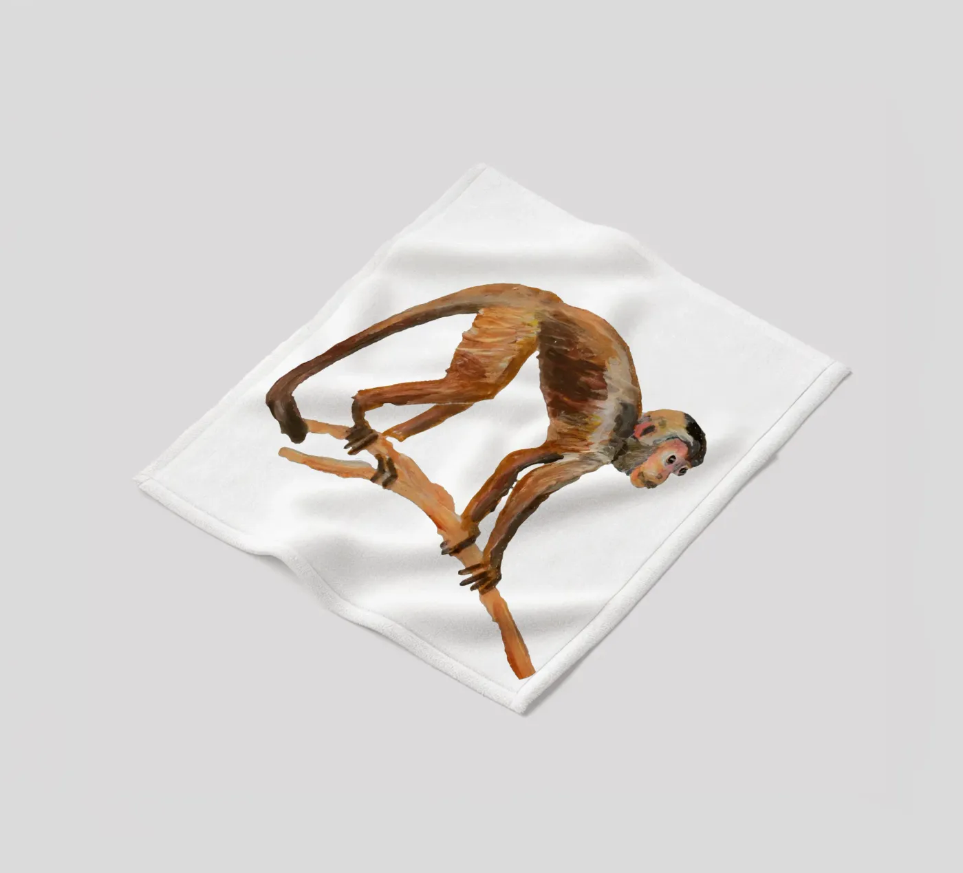 Monkey Fleecedecke von Femke Zwaan