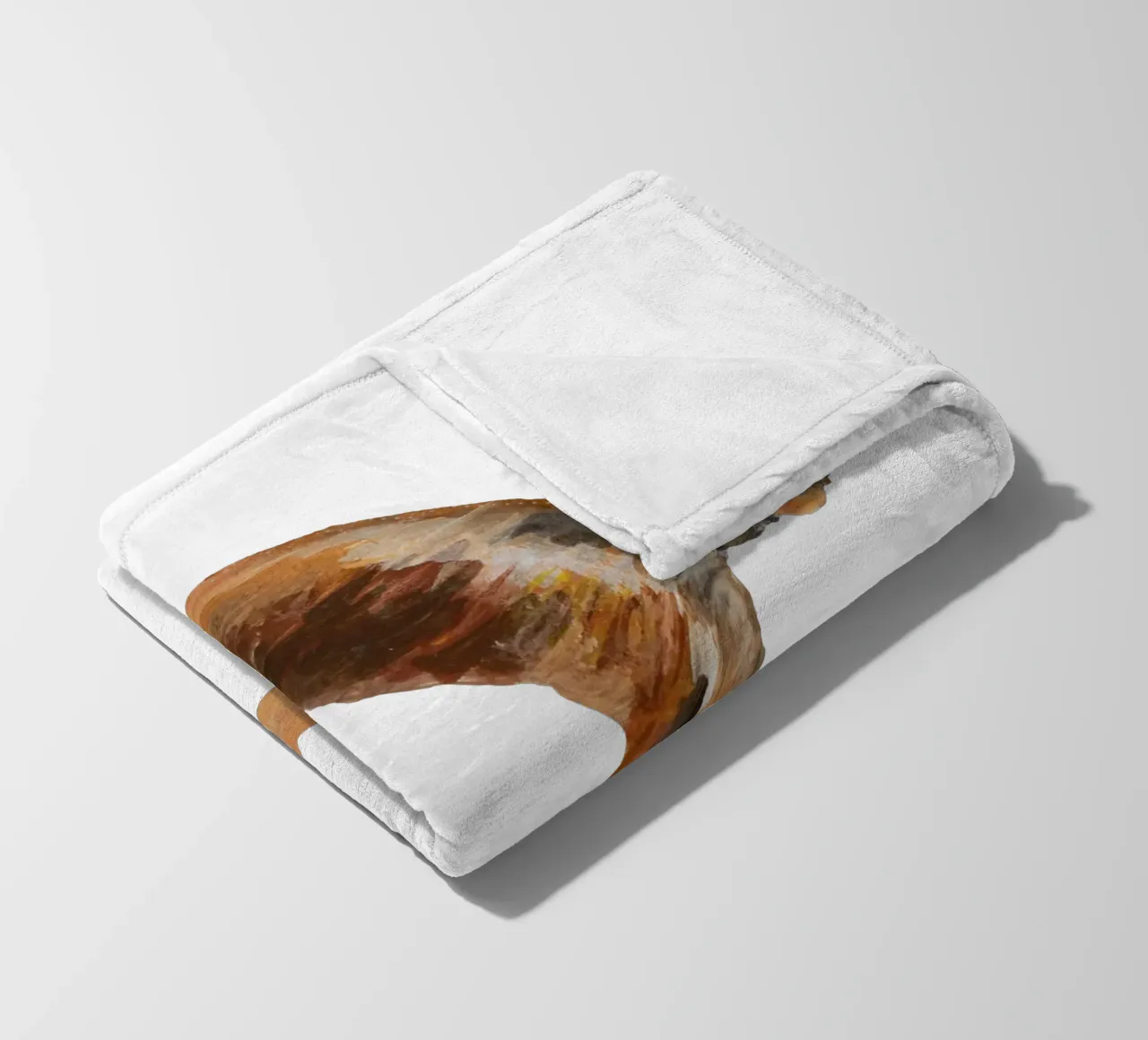 Monkey fleecedeken van Femke Zwaan