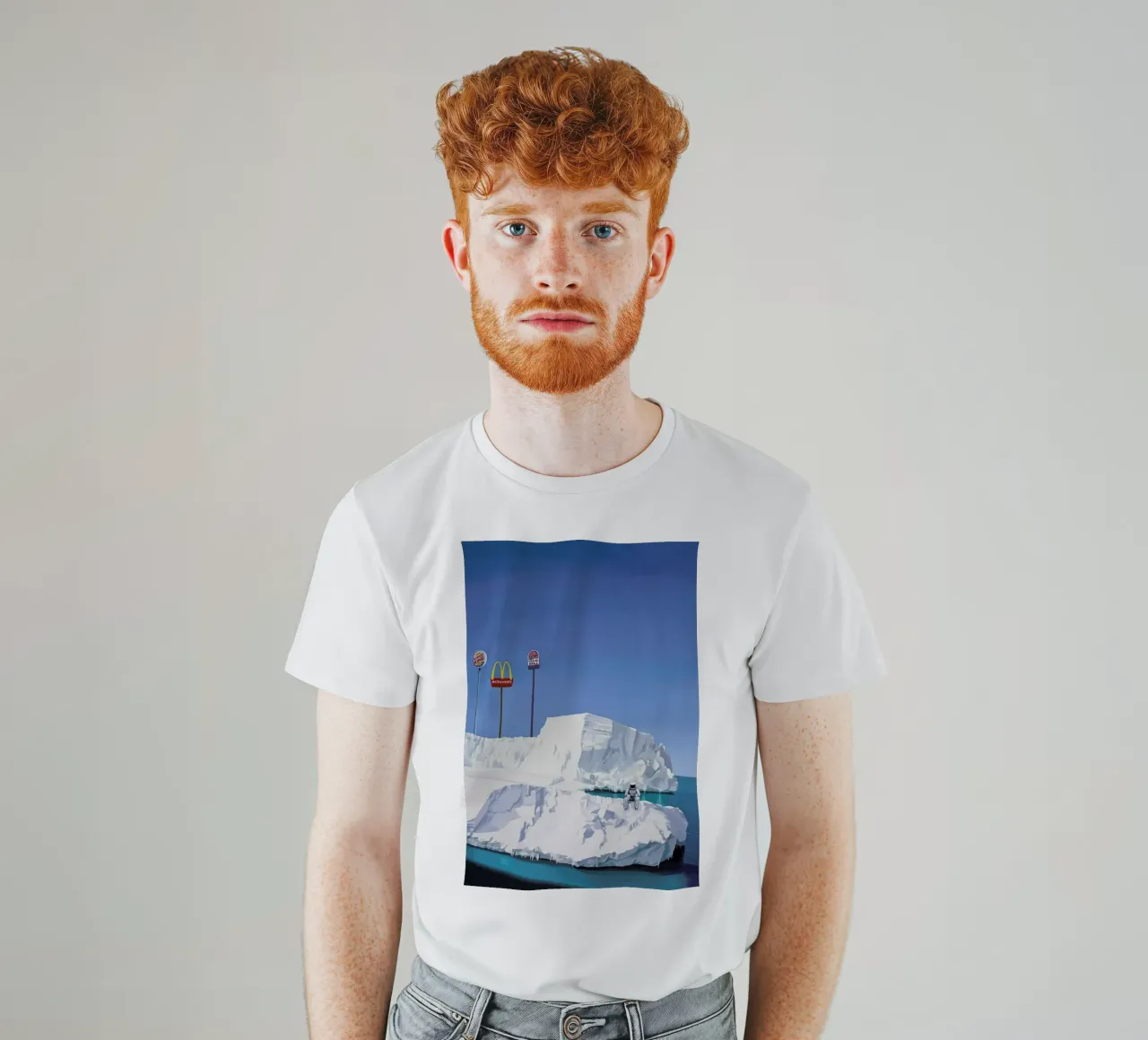 The Iceberg t-shirt by Scott Listfield