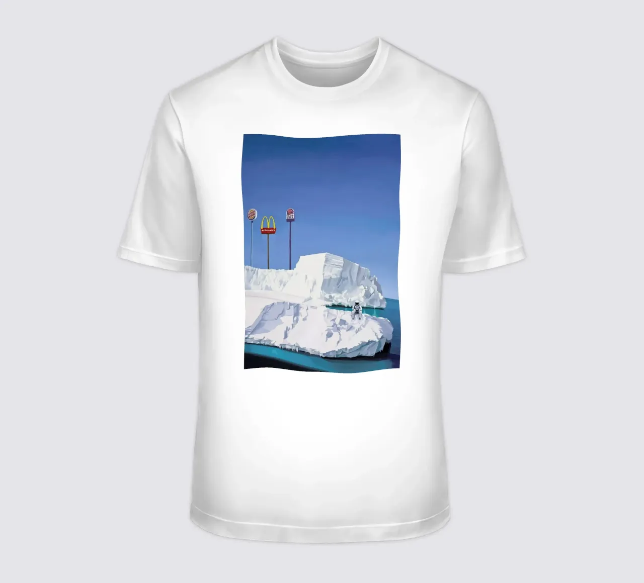 The Iceberg t-shirt by Scott Listfield