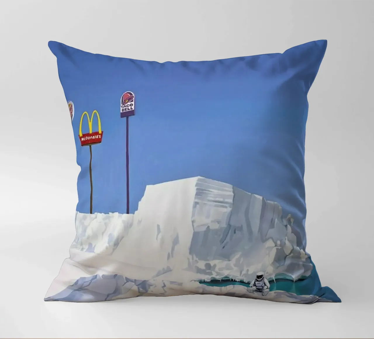 The Iceberg cuscino da Scott Listfield