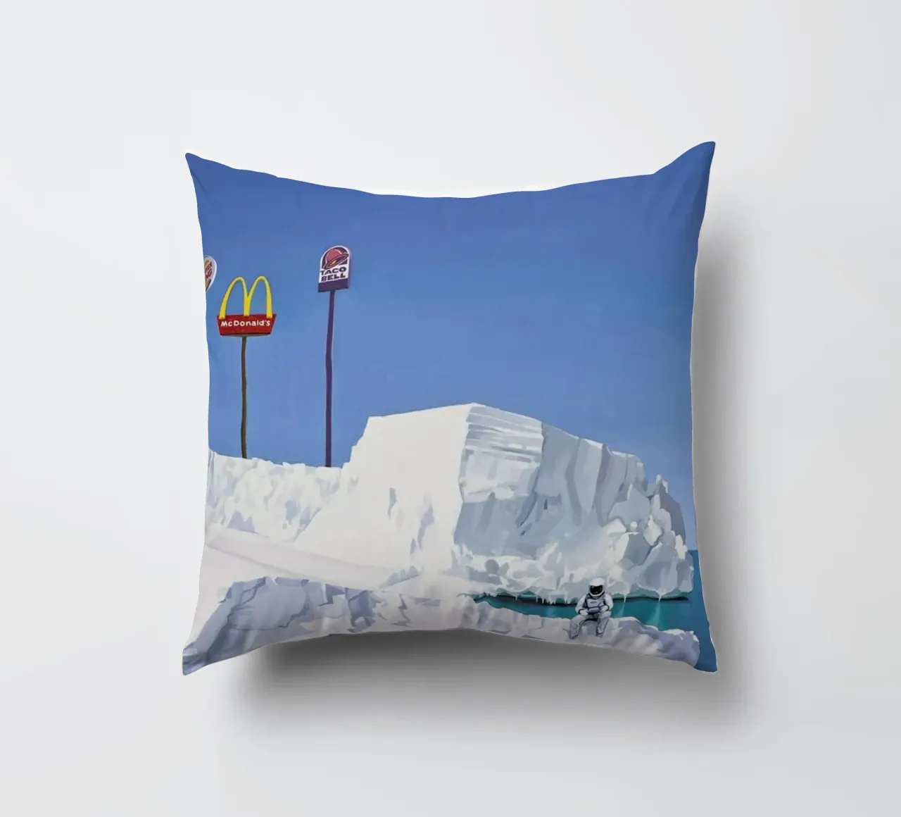 The Iceberg cuscino da Scott Listfield
