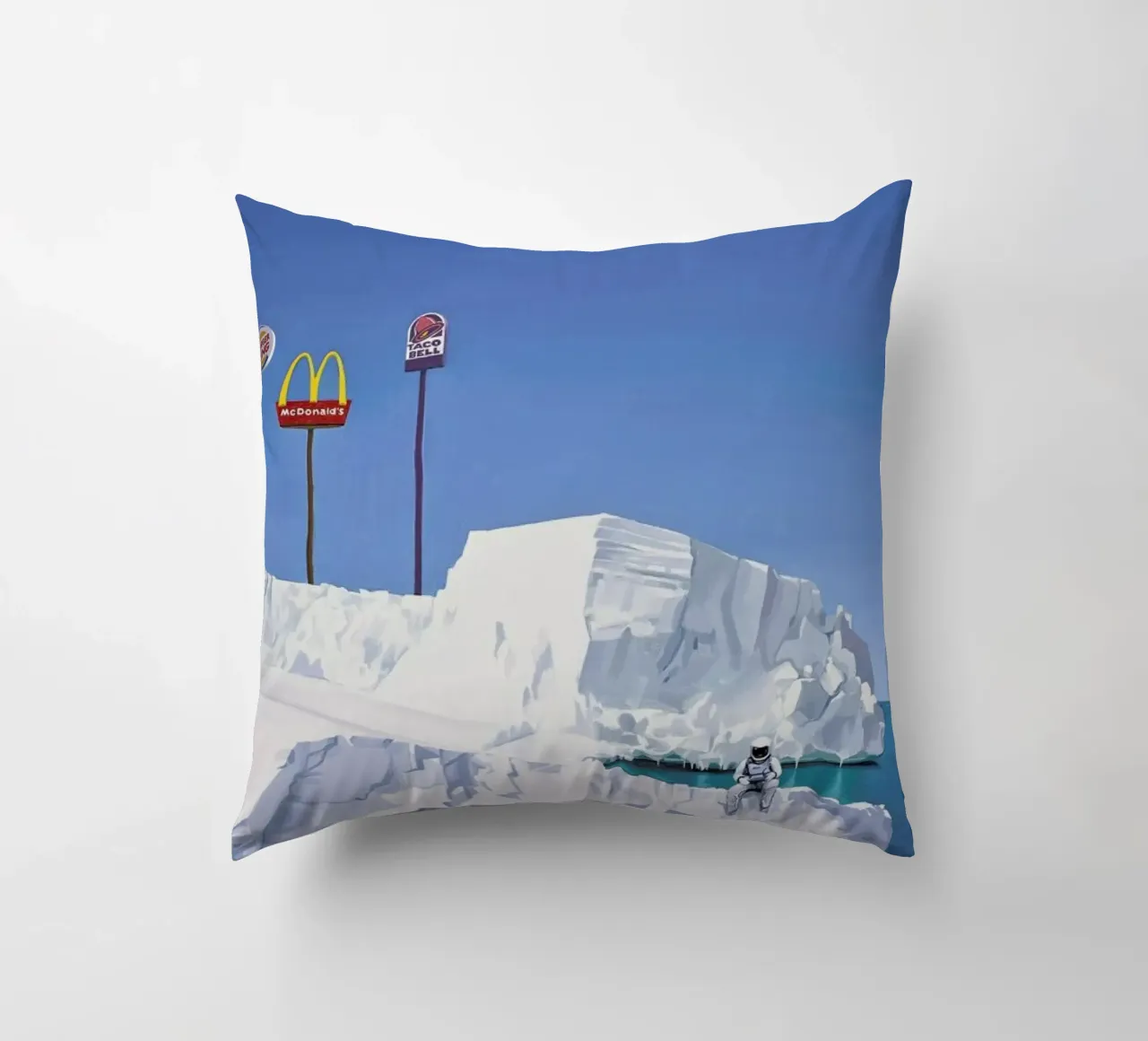 The Iceberg cuscino da Scott Listfield