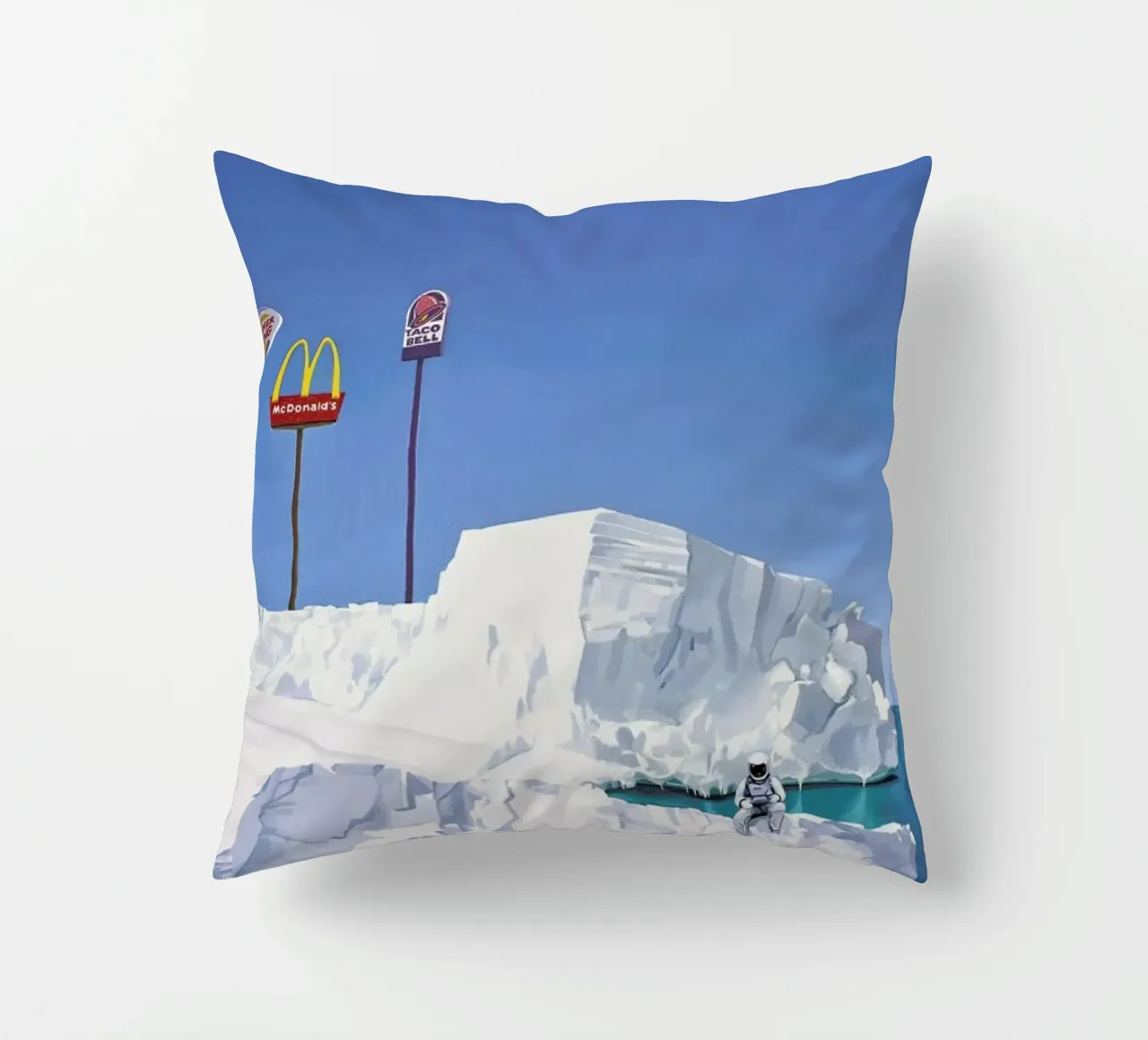 The Iceberg cuscino da Scott Listfield