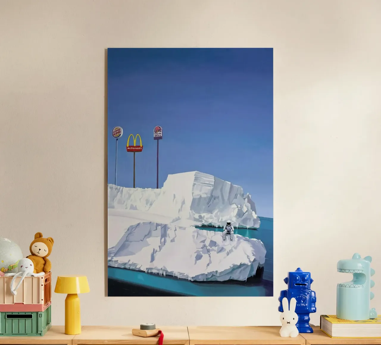 The Iceberg plexiglass da Scott Listfield