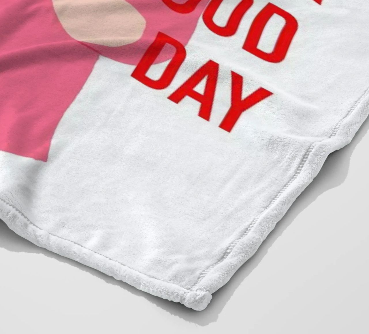 Today Is a Good Day coperta in pile da Céleste Wallaert