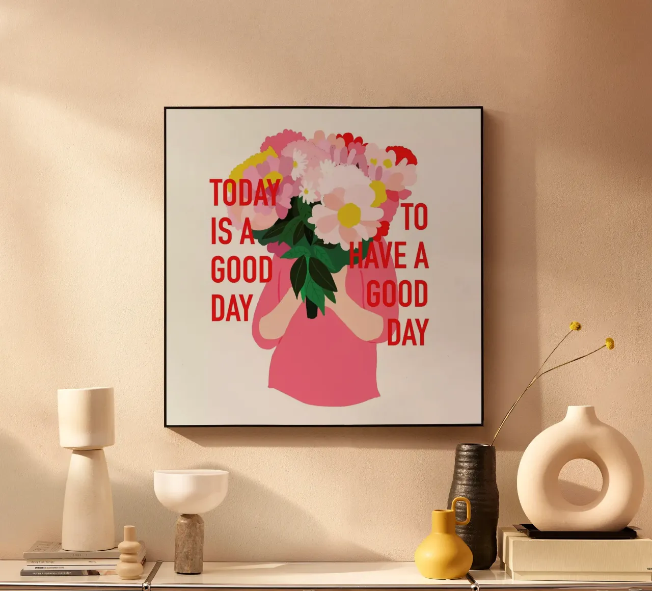 Today Is a Good Day plexiglass da Céleste Wallaert