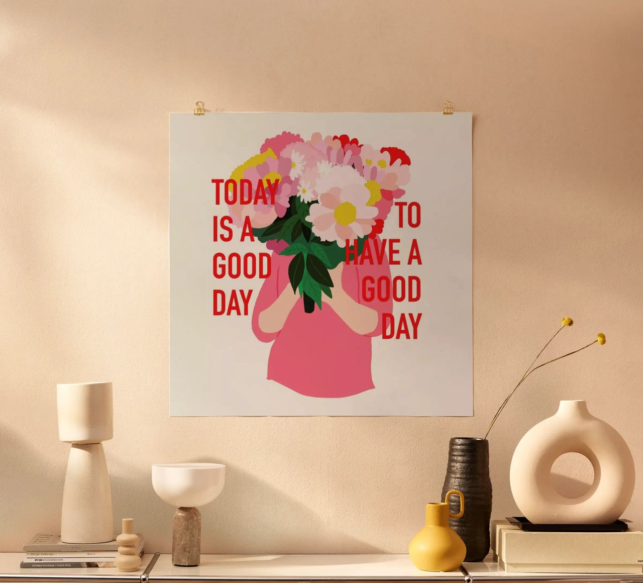 Today Is a Good Day carta hahnemühle da Céleste Wallaert