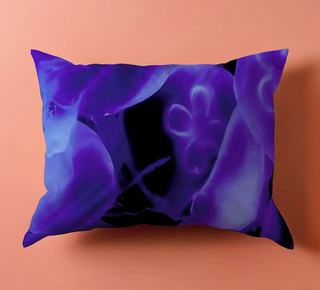 Blue Jellyfish cuscino da Babett Schultze