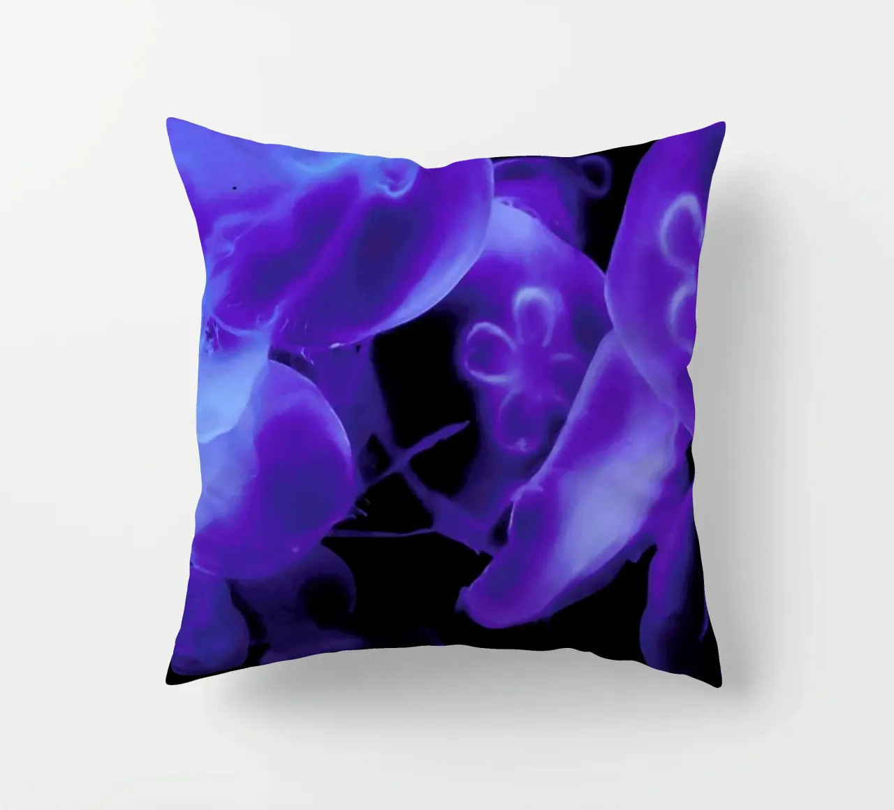 Blue Jellyfish cuscino da Babett Schultze