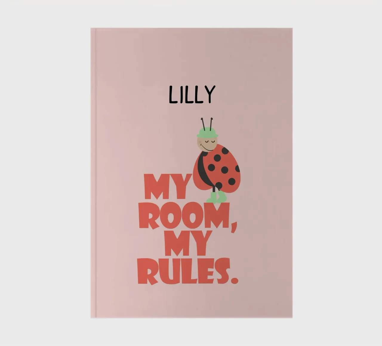My room, my rules notebook by maramirage