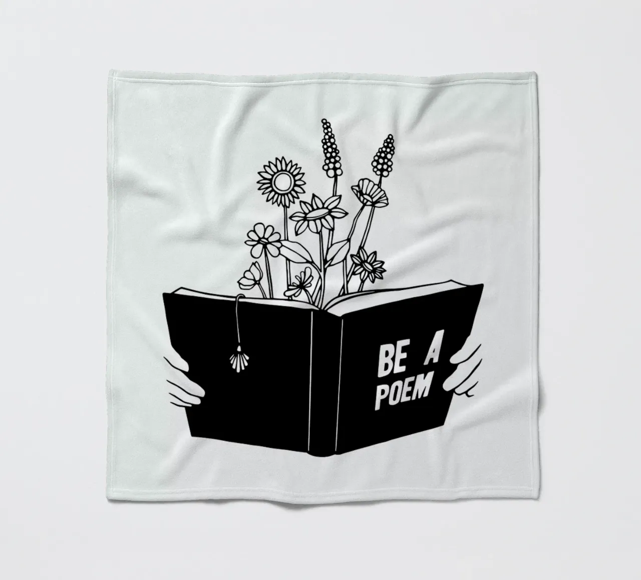 Be a Poem coperta in pile da Ninhol