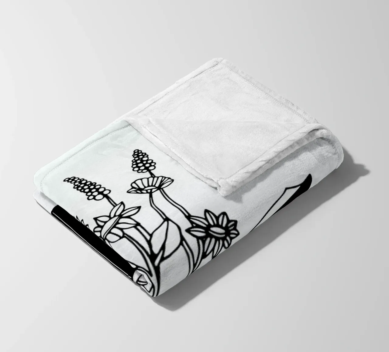 Be a Poem coperta in pile da Ninhol