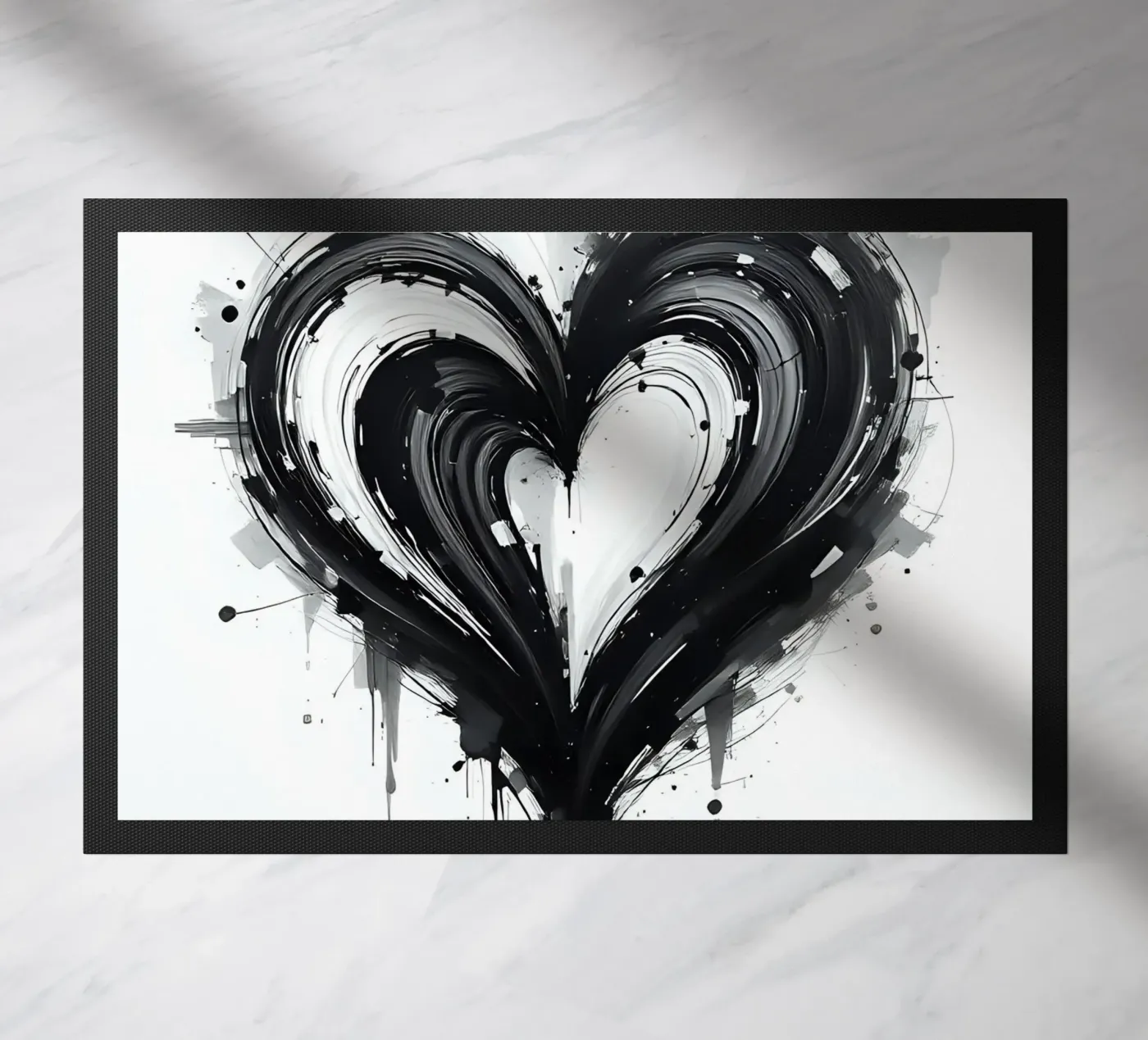 heart_black_white_5 zerbino da Pink- und LoveArt by LK