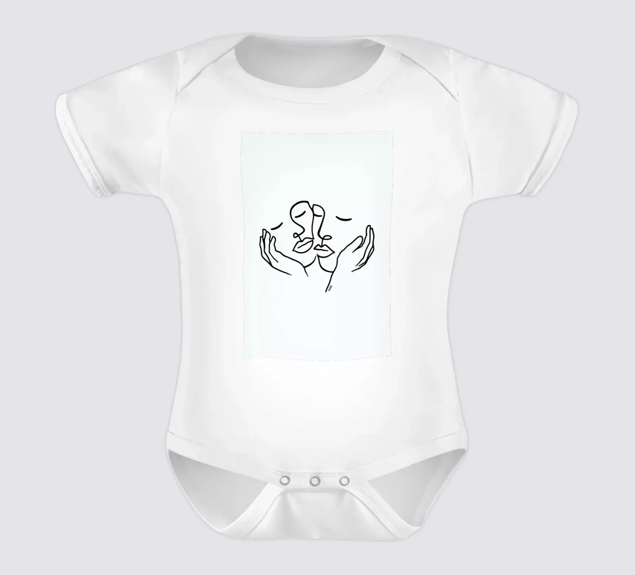 Touching body neonato maniche corte da Ninhol
