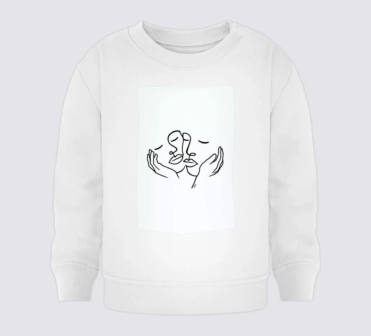 Touching felpa neonato da Ninhol